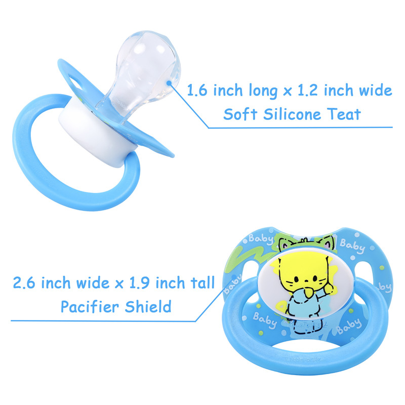 LFB Gen II Adult size Pacifier Baby Cuties Blue My Inner Baby