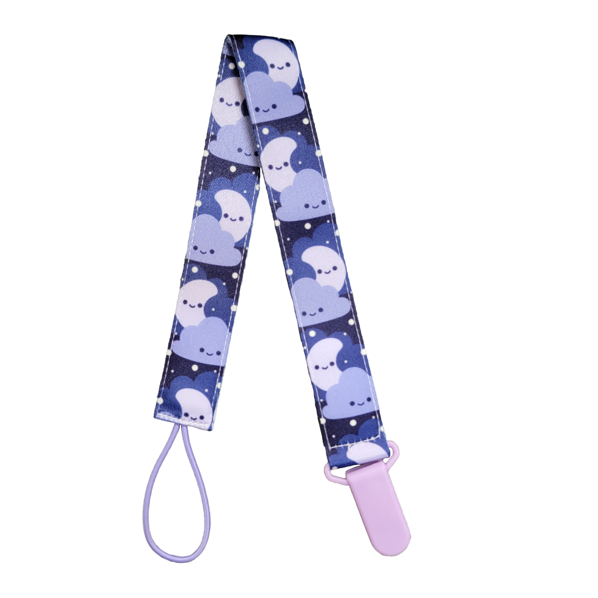 ODU Pacifier Clip Bedtime Baby Purple My Inner Baby