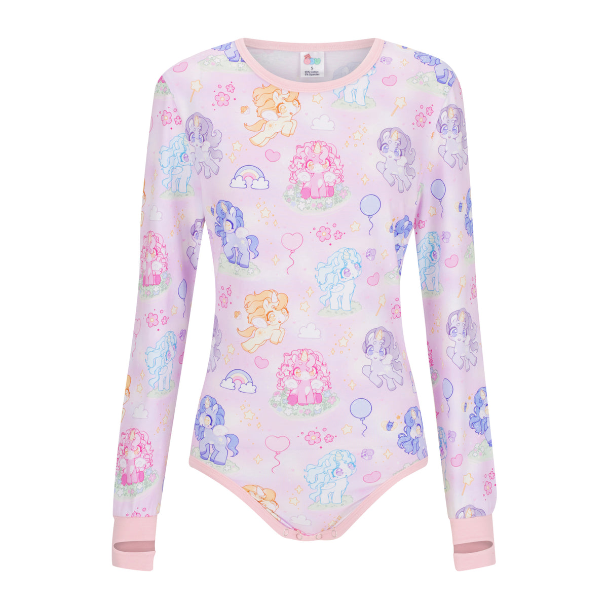 ODU Twinkle Tales Long Sleeve Bodysuit with Thumbhole – My Inner Baby