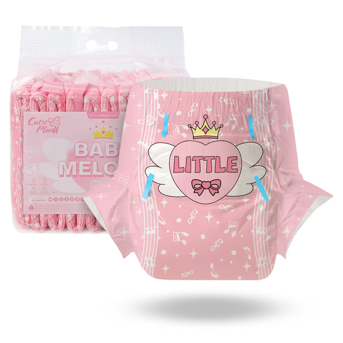 CutiePlusU Baby Melody Printed Adult Diapers – My Inner Baby