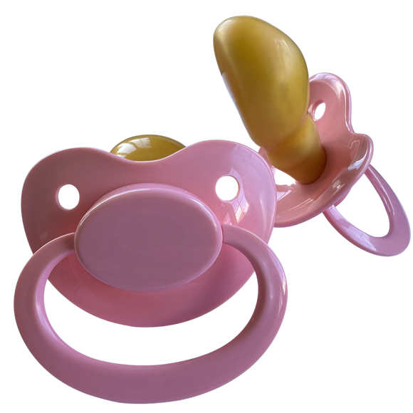 FIRM MEGA Fixx Adult Size 12 Pacifier - Pink