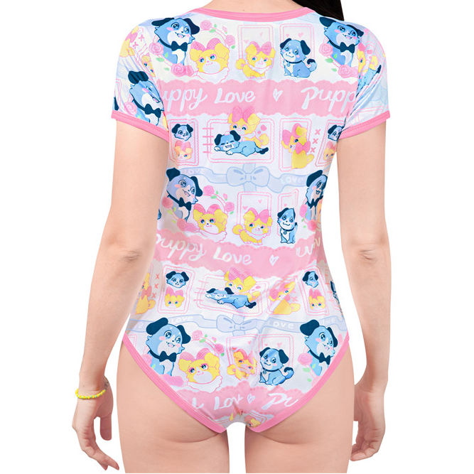 LFB Little Blue Puppy Love Adult Bodysuit – My Inner Baby