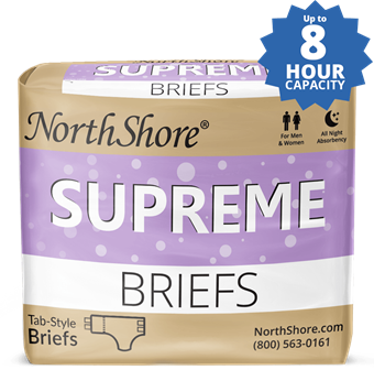 NorthShore AirSupreme Tab-Style Adult Incontinence Briefs