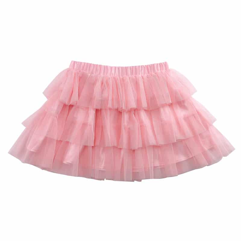 Banana Republic Pale Pink Ruffled Skirt, Wet Seal Ballerina White