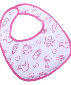 LV Pink Baby Bib LV Pink Bib