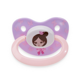 Adult Pacifiers with Clip -  NEW Princess (2-Pack)
