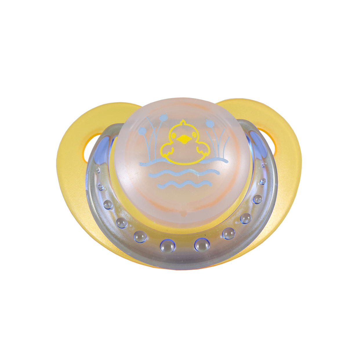 Yellow sales soothie pacifier