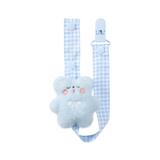 CutiePlusU Happy Bear Paci Clip - Blue