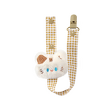 CutiePlusU Animal Paradise Paci Clip - White