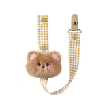CutiePlusU Animal Paradise Paci Clip - Brown