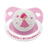 CPU Adult Size 6 Pacifier - Little Princess - White & Pink