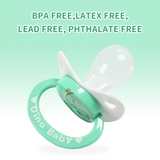 CPU Adult Size 6 Pacifier - Baby Dino - Green Ring