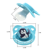 CPU Adult Size 6 Pacifier - Fishing Penguin