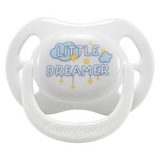 CPU Adult Size 6 Pacifier - Little Dreamer - White