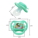 CPU Adult Size 6 Pacifier - Cute Dachshund