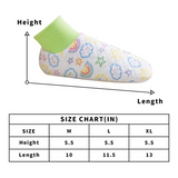 CutiePlusU Adult Walking Socks - Orange