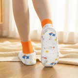 CutiePlusU Adult Walking Socks - Orange