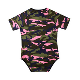 CutiePlusU Bodysuit for Men - Pink Camo
