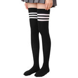 CutiePlusU Knee High Socks - Black