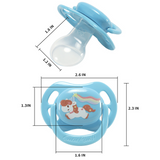 CPU Adult Size 6 Pacifier - Rainbow Horse