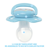 CPU Adult Size 6 Pacifier - Rainbow Horse