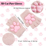 CutiePlusU Cat Paw Gloves - Pink