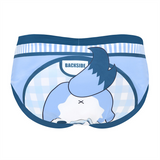Adult Hipster Training Briefs - Little Blue