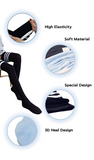 CutiePlusU Knee High Socks - Black