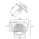 CPU Adult Size 6 Pacifier - Little Dreamer - White