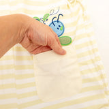LC Adult Cotton Overall Romper - Busy Bee