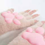 CutiePlusU Cat Paw Gloves - Pink