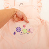 LC Adult Cotton Overall Romper - Caterpillar Cutie