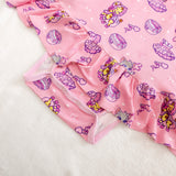 LC Bamboo Dress - Padded Frills
