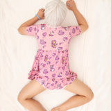 LC Bamboo Dress - Padded Frills