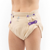 ABZ Pin Free Diaper Fasteners - Purple