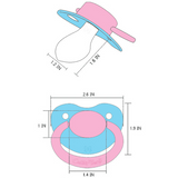CPU Adult Size 6 Pacifier 3 Pack - Set B