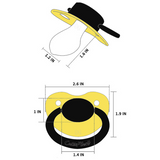 CPU Adult Size 6 Pacifier 3 Pack - Set D