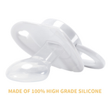 CPU Adult Size 6 Pacifier - White Duck