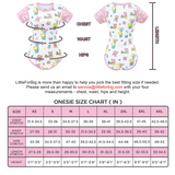 LFB Pink Sleeve Baby Cuties Bodysuit