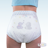 LNGU Big Ears Baby Cloth Backed Adult Diaper