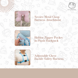 LC Adult Backpack Leash - Bunny