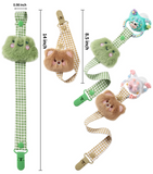 CutiePlusU Animal Paradise Paci Clip - Green