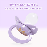 CPU Adult Size 6 Pacifier - Corgi - Purple