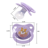 CPU Adult Size 6 Pacifier - Corgi - Purple