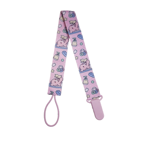 ODU Pacifier Clip -  Changing Time - Pink