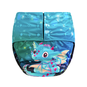Adult Pocket Diaper - Dragon Sprout