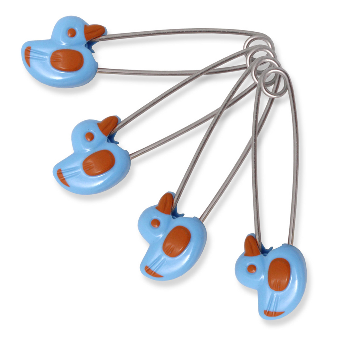 Jumbo Duck Steel Locking Diaper Pin - Blue – My Inner Baby