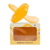 Rearz Gummi Silicone Adult Pacifier - Amber