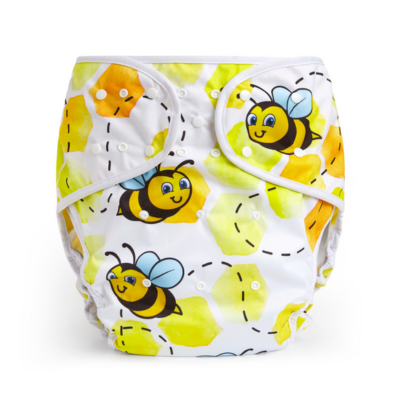 Adult Diaper Wrap - Honey Bee