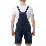 CutiePlusU Denim Overall - Dark Blue